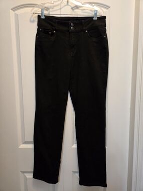 Simon Chang Classic Black Straight Leg Pants